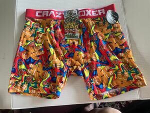 Christmas Gingerbread Men’s Boxer Brief Lounge Wear Underwear Size XL NWT